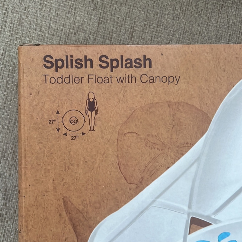 Rae Dunn Toddler Float with Canopy - Picture 3 of 5